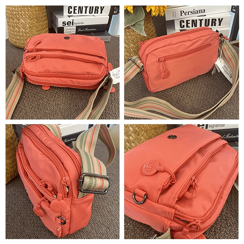 Ultra-light Nylon Crossbody Bag for Women Adjustable Wide Strap Lightweight Women's Bag Women's Brand Luxury Bags Handbag view 4