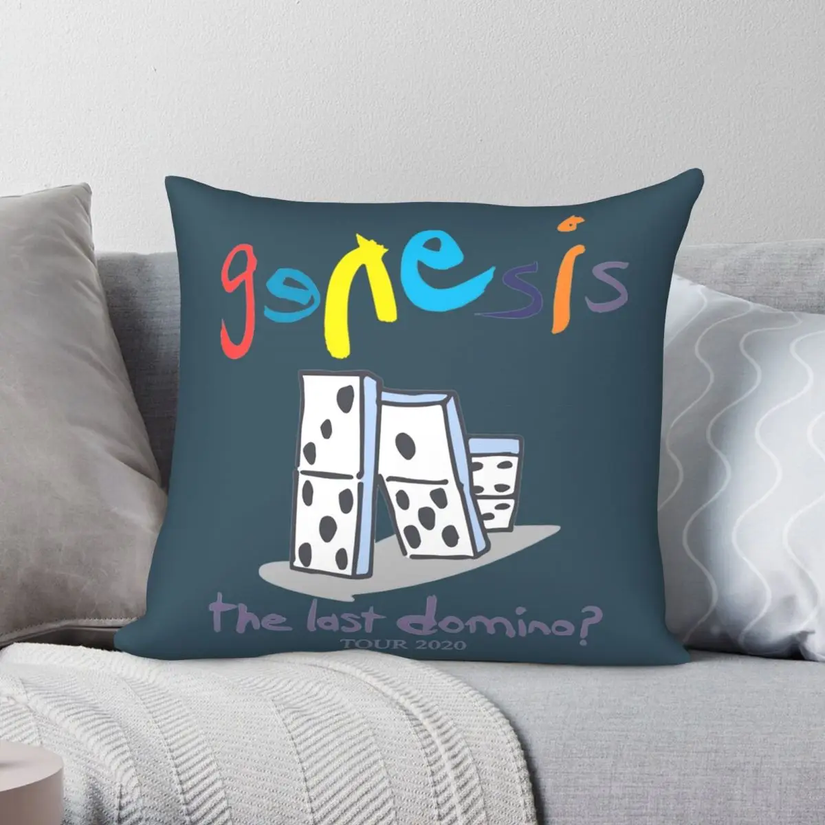 The Last Domino Genesis Square Pillowcase Polyester Linen Velvet Printed Zip Decor Throw Pillow Case Car Cushion Cover 18