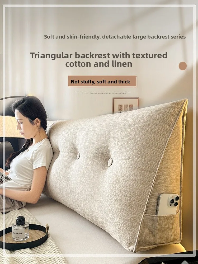 

Современная матовая подушка Bede, мягкая прямоугольная подушка-валик, двусторонняя, для поддержки поясницы, для дивана, однотонная.