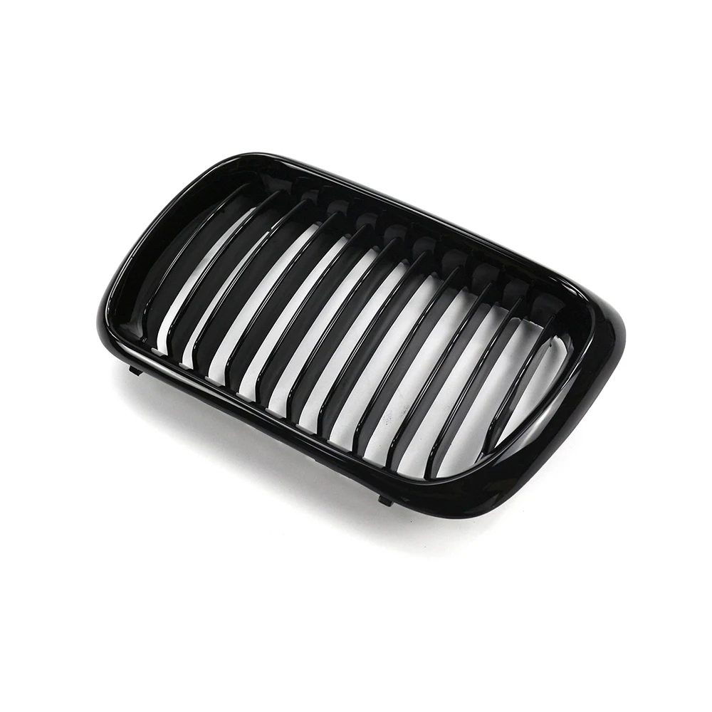 Glossy Black E36 Grille ABS Plastic Front Replacement Hood Kidney Grill For BMW 318i 323i 325i 320i 328i 1996 97 98 99 Exterior