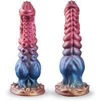 9.7in Monster Dildo Tentacle Dildo Dragon Horse Thick Fantasy Anal Knot Dildos Alien Pennis Adult Sex Toys for Gay Men Women