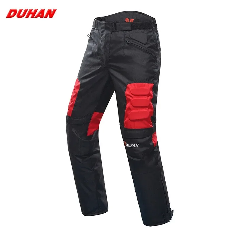 DUhan Men's Motorcycle Pants Off-road Motorcycle Riding Pants Women's Moto Tension Anti-drop Motocross Pants DK-02