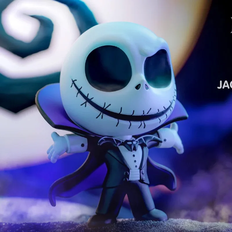 

Genuine Hot Toys The Nightmare Before Christmas Blind Box Figures Jack Sally Cosbi Collectible Figurine Doll Holiday Decor Gifts