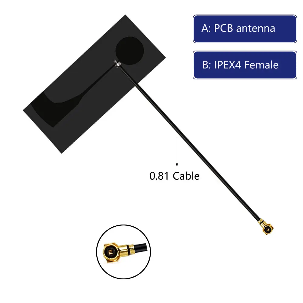 1PCS Full frequency 4g/3g/gsm/nb/gprs/5G built-in antenna Mobile IoT gateway built-in FPC soft antenna