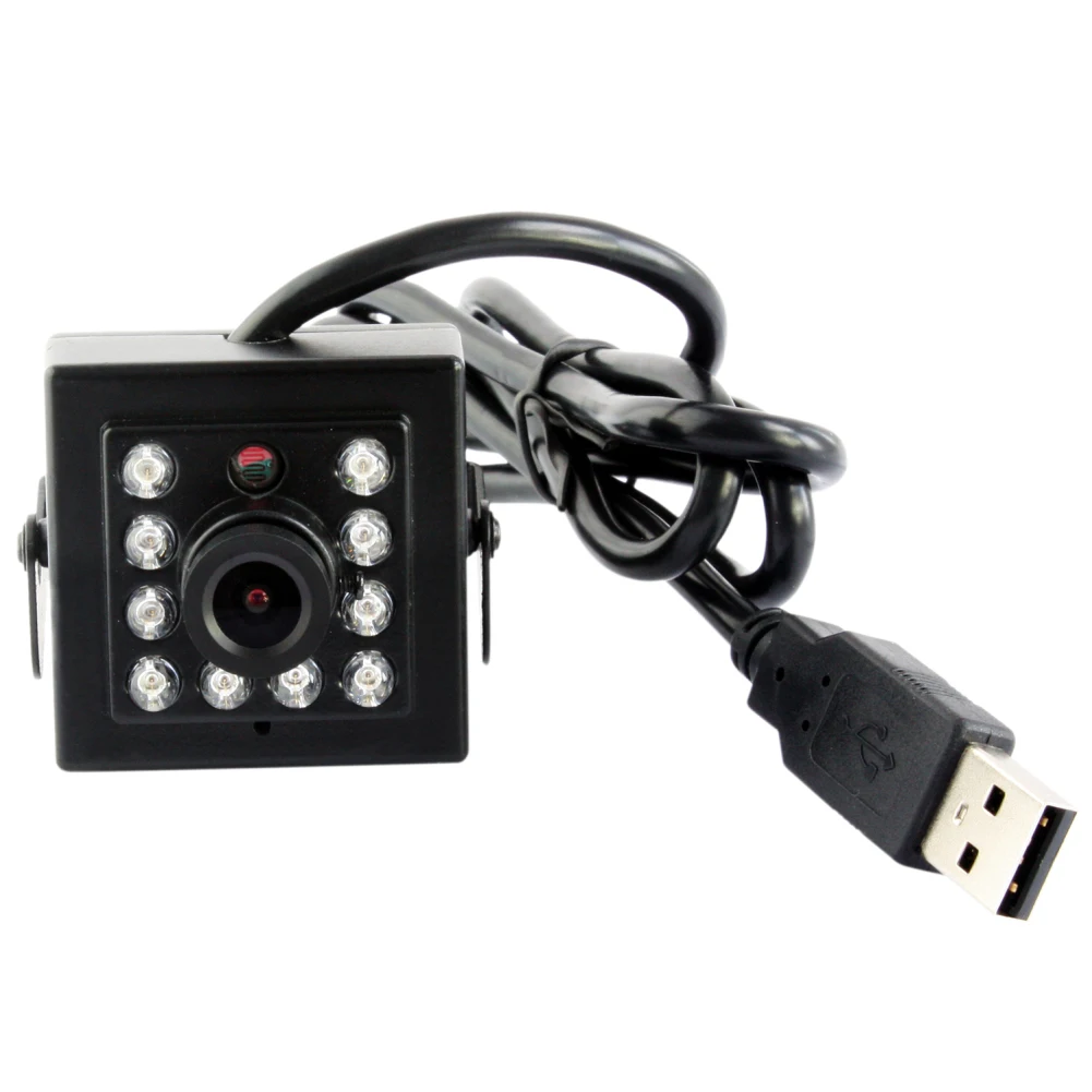 

ELP Camera Night Vision 2Mega Pixels 1920x1080P 30fps ov2710 CMOS HD USB webcam LED For video door phone