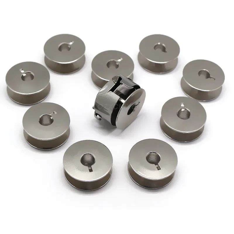 10 Pcs Bobbins #9033 & 1 Pcs Bobbin Cases #9076 Compatible With Consew 277R Pfaff Home 1212 2022 6120 6230 6232 6250 7560