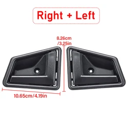 2pcs Door Handle Inside Interior Front Rear Right / Left For Suzuki Sidekick Geo Tracker 1991- 1994 1995 1996 1997 1998