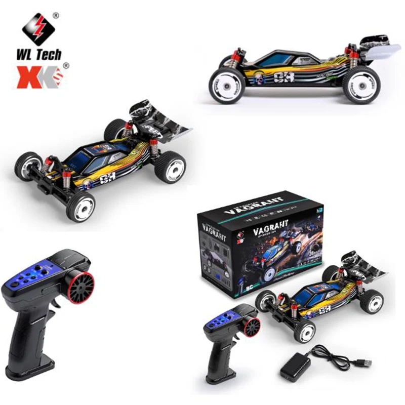 

Wltoys 244016 Remote-Controlled High-Speed 1:24 Electric Competitive High-Speed Remote-Controlled Toy Car Rc Model Boys Gifts