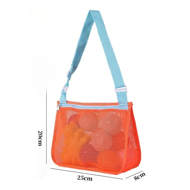 New Children's Shell Storage Bag, Fashion Travel Beach Bag, Hollowed Out Transparent Beach Bag Shoulder Bag
