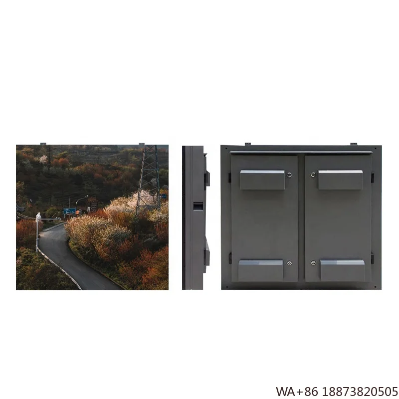 Écran extérieur polychrome de panneau de mur vidéo d'écran extérieur de publicité commerciale de l'affichage à LED P6 écran extérieur imperméable