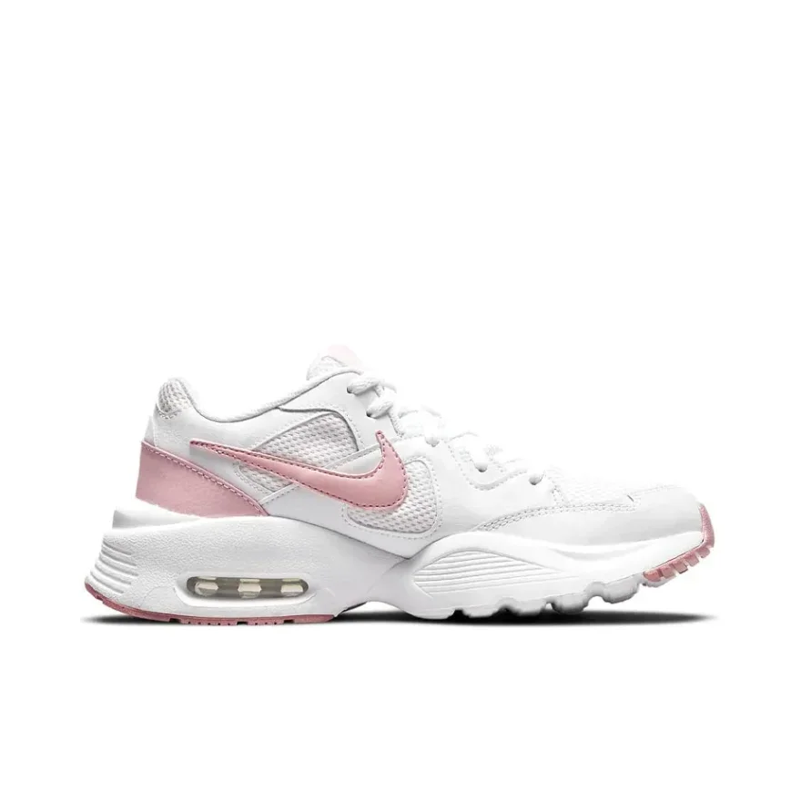 Nike Original Air Max Fusion Low Men Women Retro Classic Thick Shoes Comfortable Breathable Sneakers White Pink