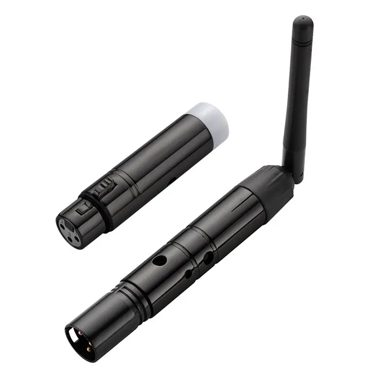 A93Z DMX512 Wireless ISM XLR Receiver Transmitter For DJ For Disco Party, Stage Lighting Control With Moving Head Support US Plu