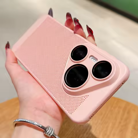 Cooling Matte Heat Dissipation Grid Case For Huawei Pura 80 70 P60 Art P50 P40 Pro Ultra Glass Lens Protection Hard PC Cover
