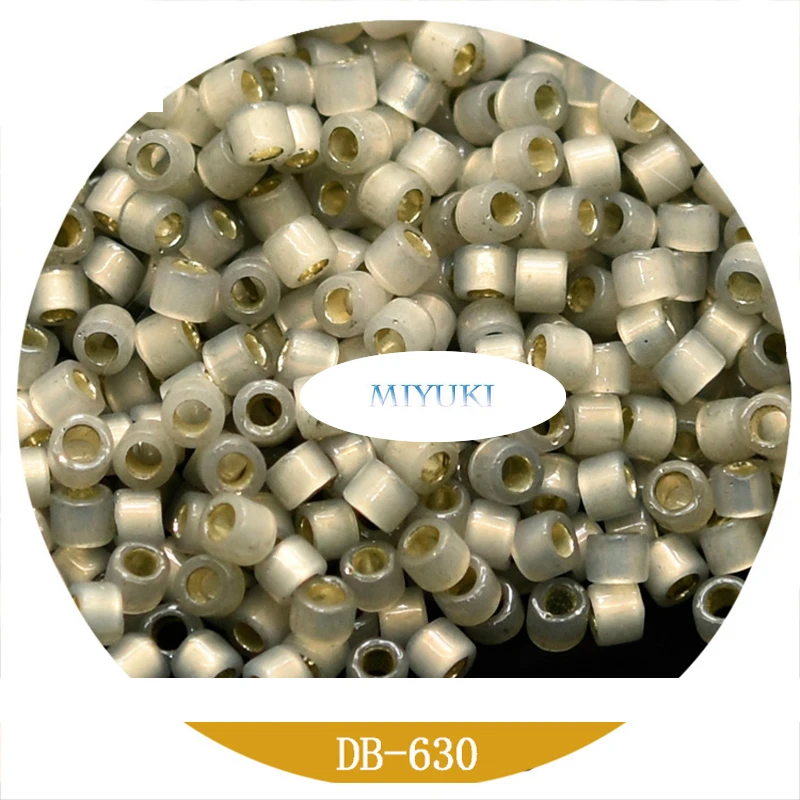 Japan Miyuki Diy Seed Beads 1.6mm Delica Beads 21 Color Silverline Dyeing Series  5G Pack