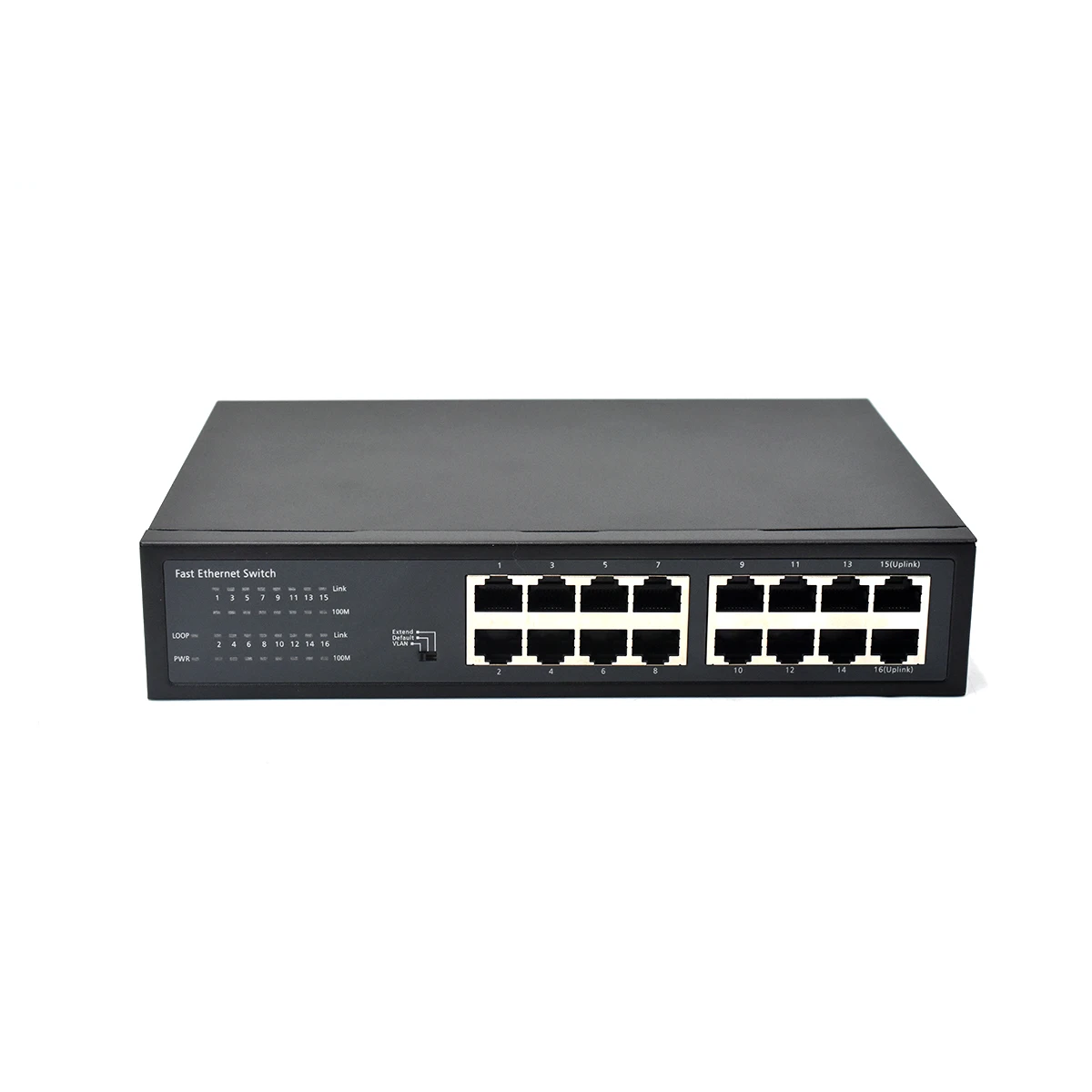 100mbps 16 ports ethernet switch 10/100M fast transmission Internet network switch 16 port switch