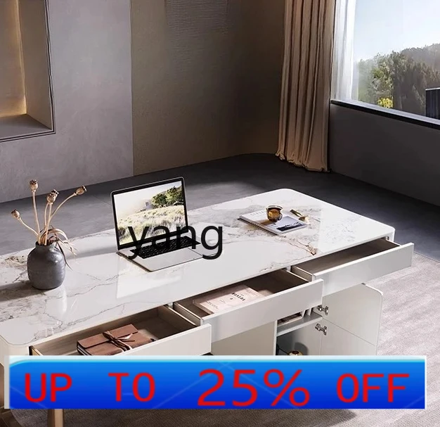 

LMM modern simple high-end light luxury desk home study writing desk living room study table