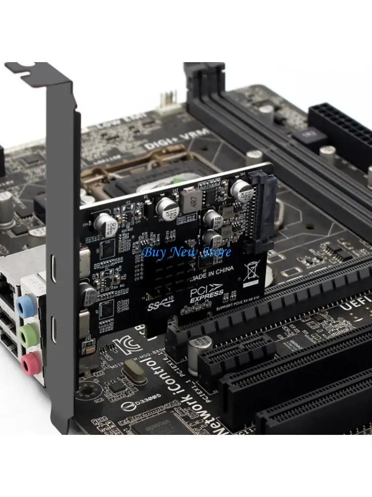

20CE Expansion Card 15Pin Power Connector Super Speed for Desktops Expansion Card