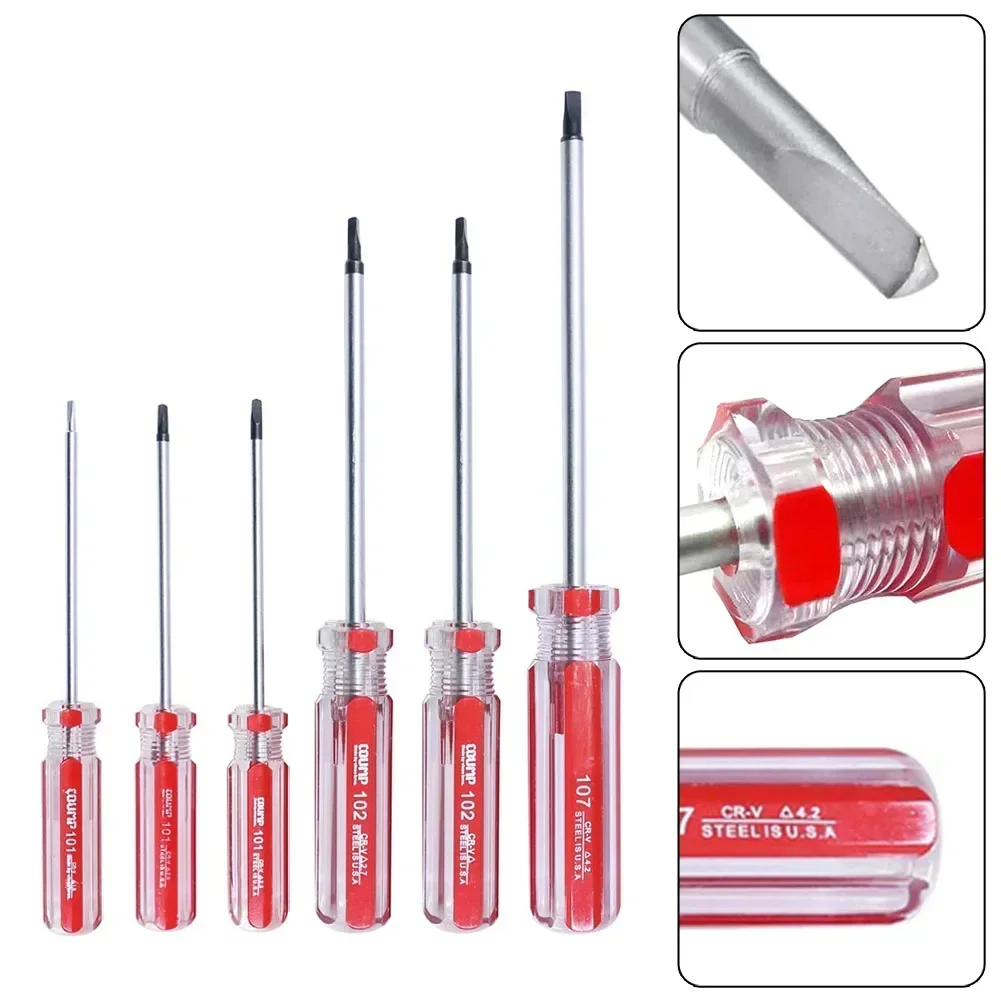 Bolt Driver Set Vanadium Steel Triangle Screwdriver Precision Screw Removal Triangular Hand Tool A1.8/2.0/2.3/2.7/3.0/4.2mm