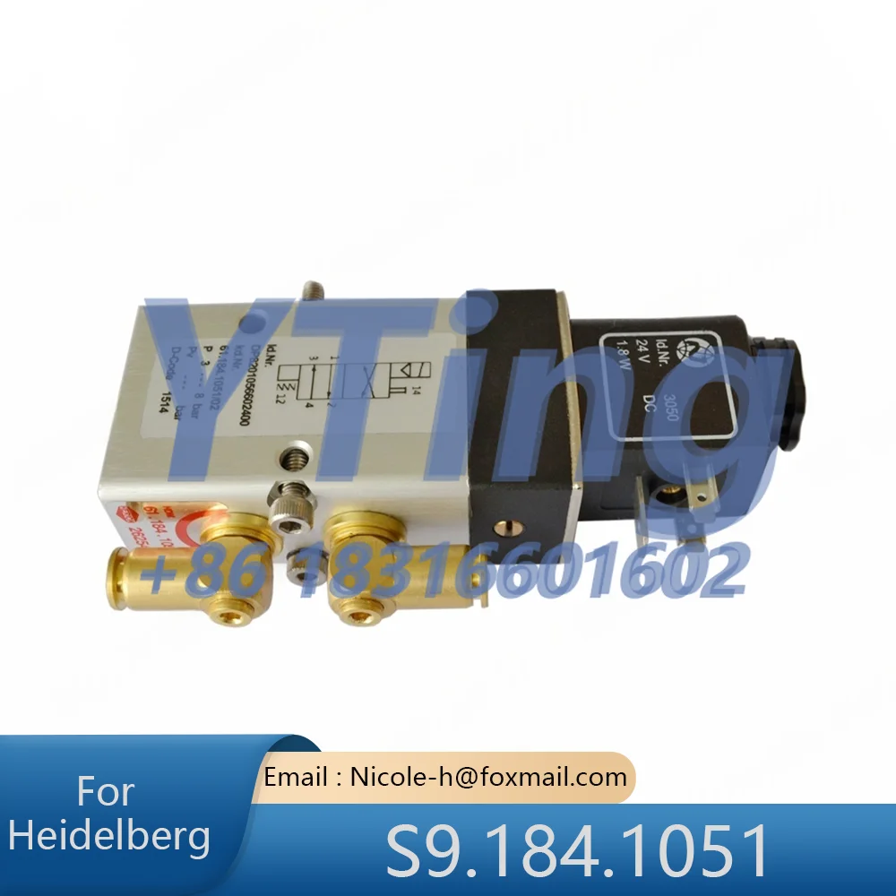 

Heidelberg SM102CD102 Feeder Electromagnetic Valve S9.184.1051 Printing Machine Air Valve Accessories