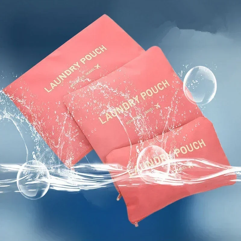 6 قطع/مجموعة حقيبة تخزين سفر الأعمال، تخزين الملابس المنزلية، مقاومة للماء وسهلة التنظيف، وداعًا للحياة الفوضى #6