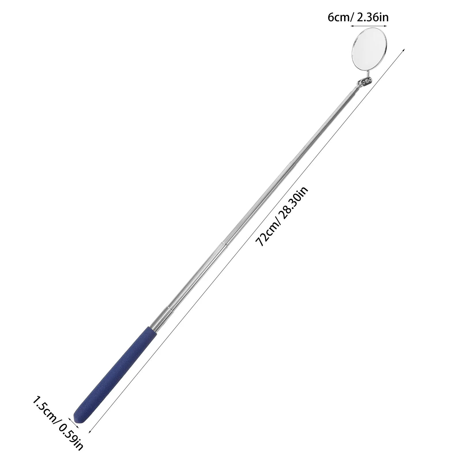 

Telescopic Inspection Mirror Extendable Foldable Mechanics Tool for Vehicle Car Bottom Check High Definition Auto Maintenance