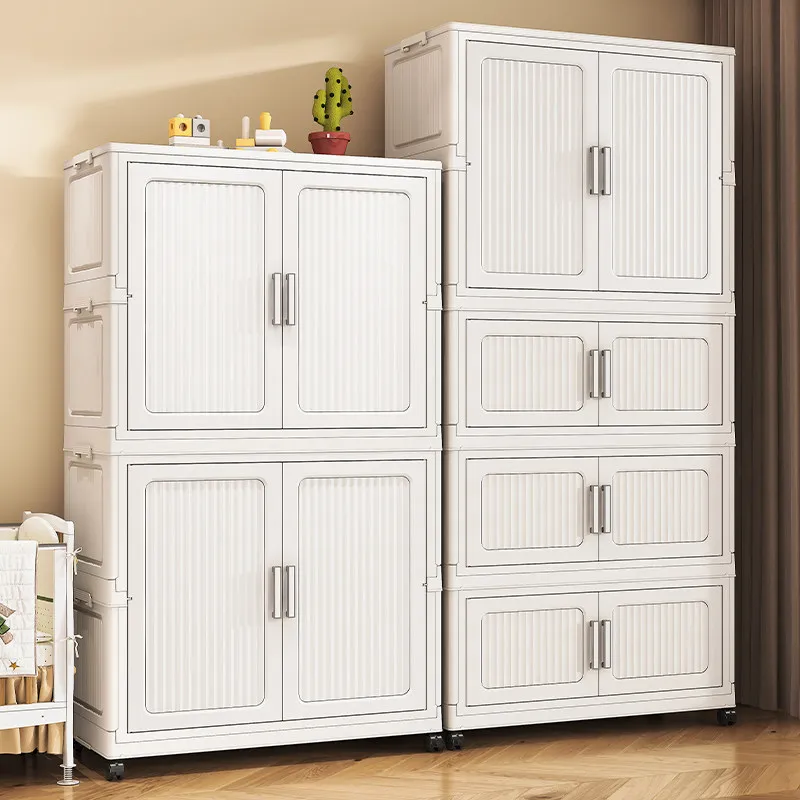 

Modern Plastic Wardrobe Clothes Storage Modular Organizer Partitions Wardrobe Minimalist Nordic Guarda Roupa Furniture For Room