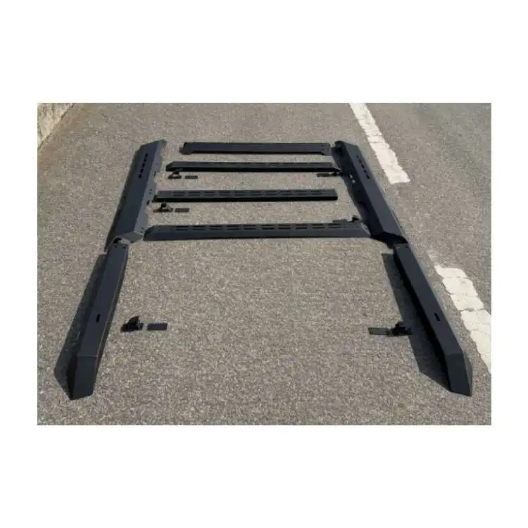 

Manufacturer Steel 4X4 Outdoor Luggage Cargo Rack With Ladder & Lights Car Roof Rack Cargo for Haval H9 2025customcustom