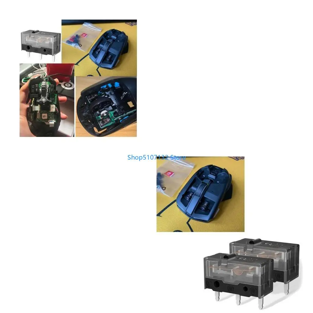 

87HD Mouse Replacement Accessories Original Kailh for GM 8.0 Mouse Micro Switch Micro Button Gold Contactor 80 Million