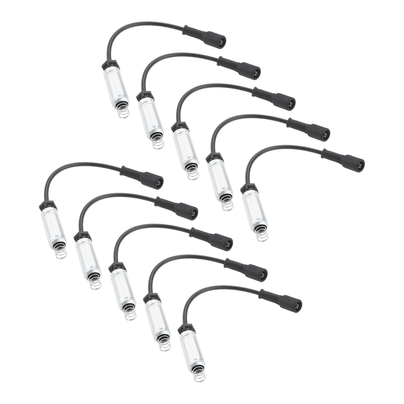 8pcs Spark Plug Wires Replaces 9748HH, 19431551, 48322 for Chevy, GMC, Cadillac, Hummer, Buick, Pontiac Car Accessories