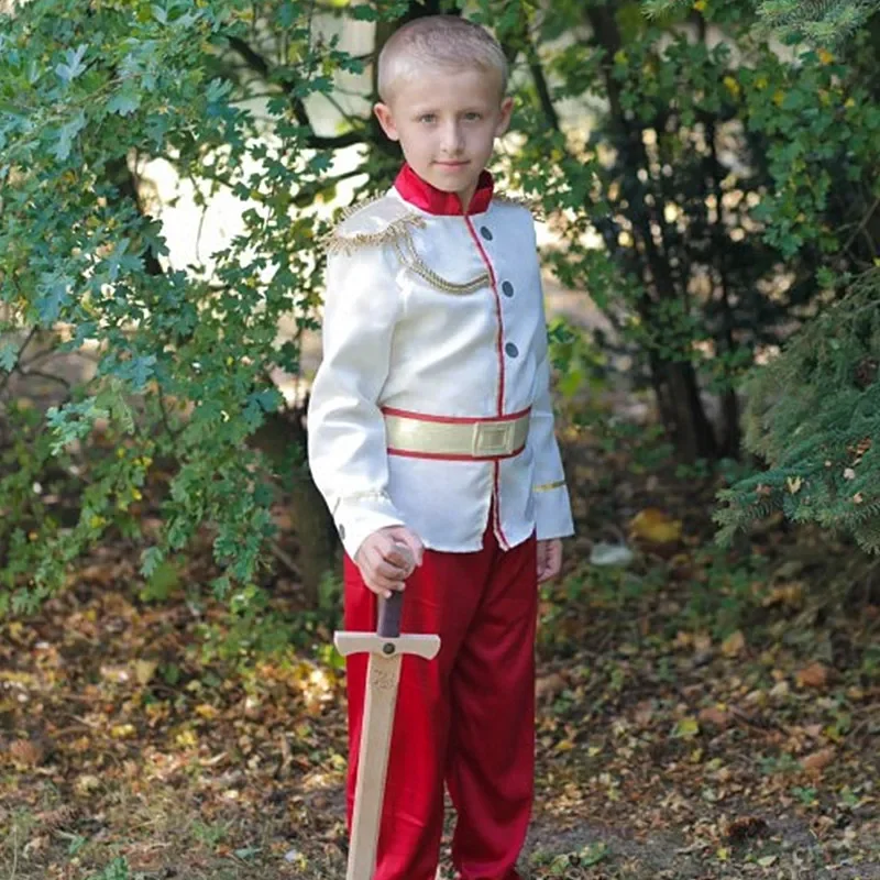 Child Prince Charming Cosplay Costume Medieval Royal Prince Outfit Costume for Toddler Kids Boys Aged 3-10 vestidos de fiesta