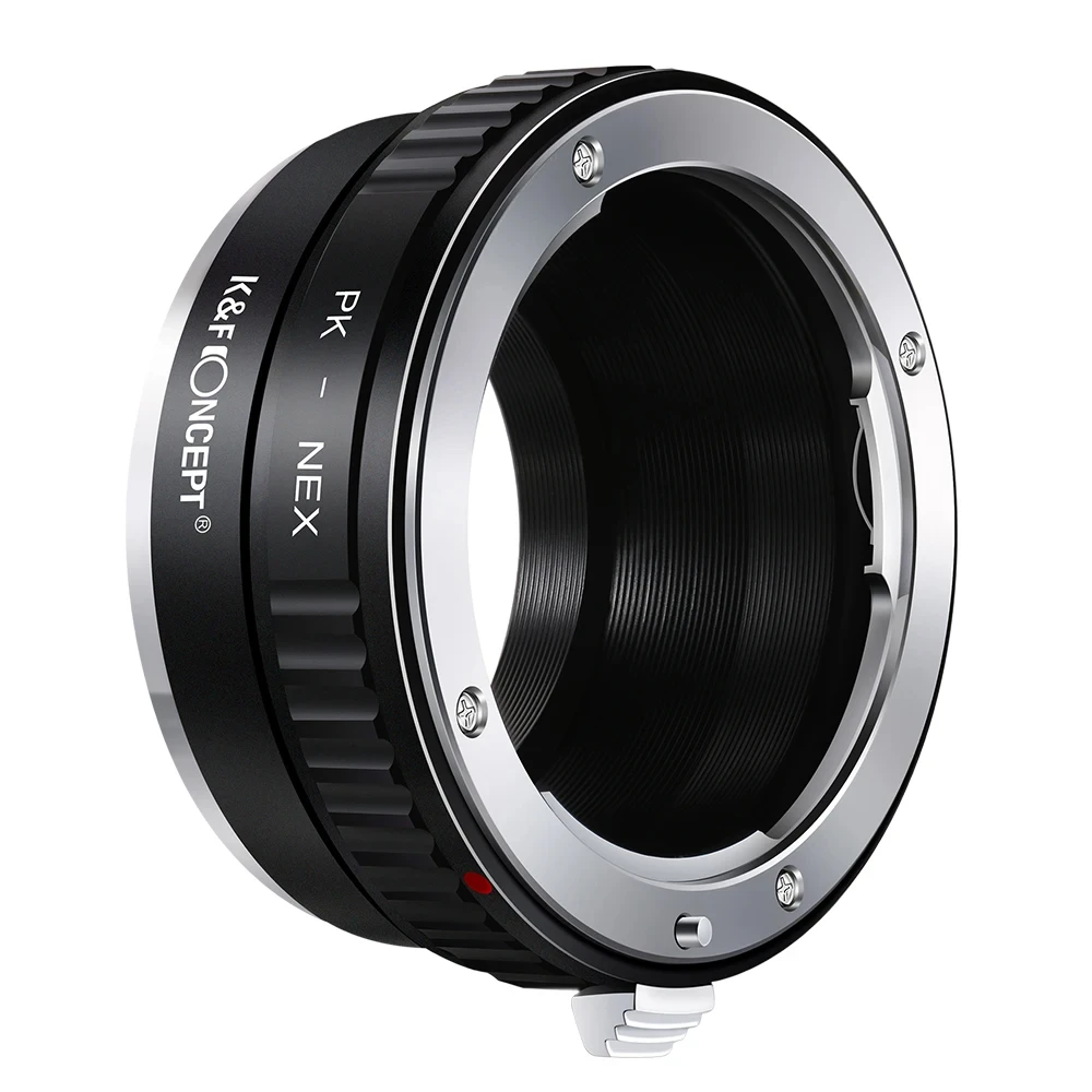 K&F Concept Lens Mount Adapter for Pentax PK K Mount Lens to Sony NEX E-Mount Camera NEX-3 NEX-3C NEX-3N NEX-5 NEX-5C NEX-5N