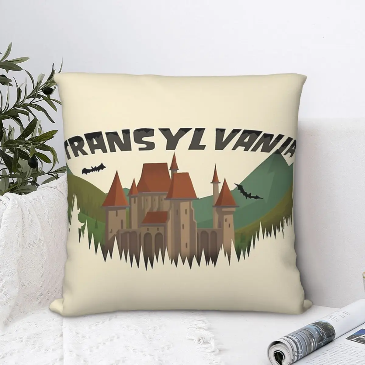 Transylvania A Tisket I'm Gonna Blow A Gasket Polyester Cushion Cover Total Drama Chef Hatchet Animated For Sofa Hug Pillowcase