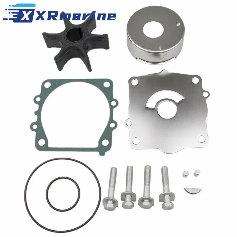 68V-W0078 Water Pump Impeller Service Kit for Yamaha Outboard Motor 75 90 115 130 HP 6E5-44352