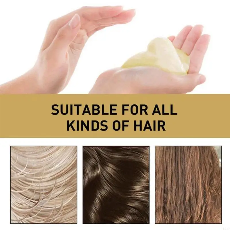 U0DE Утолщение роста волос против выпадения волос Полигональный шампунь для роста волос Быстрый уход за выпадением волос для и