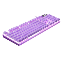 Wired Gaming Keyboard with Numpad, Low Profile 104 Key Keyboard for Laptop/Desktops/PC, Computer Office Accessories, Gamer Keybo