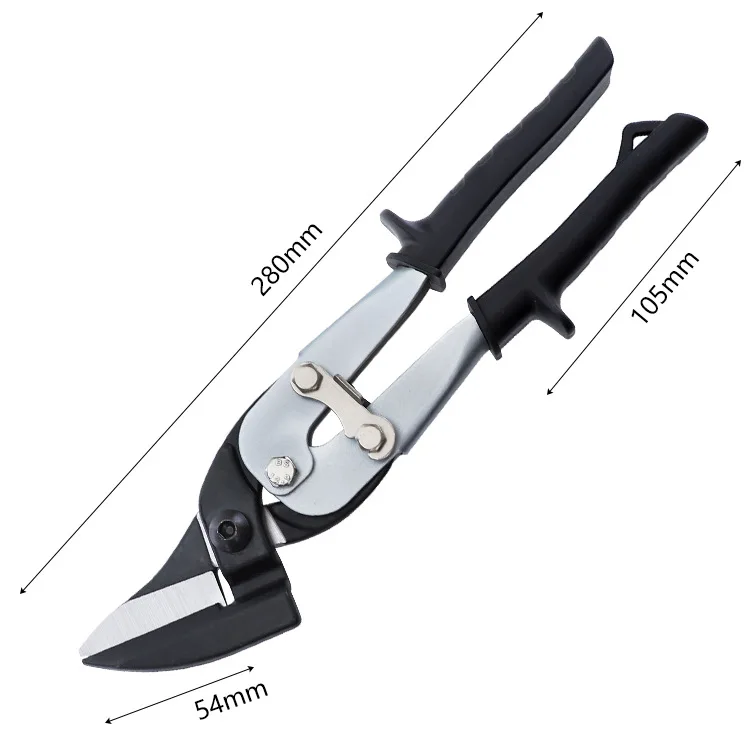 10 inch iron sheet scissors labor-saving heavy-duty iron  industrial grade aviation scissors diamond mesh