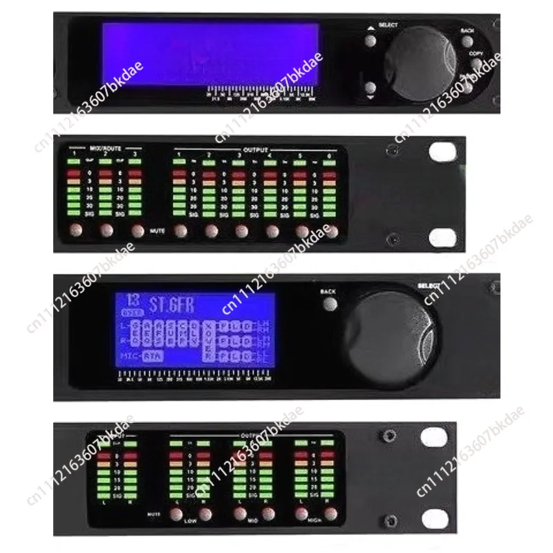 PA/PA2/260 Professional Digital Audio Processor 3 in 6 out Speaker  Matrix Signal