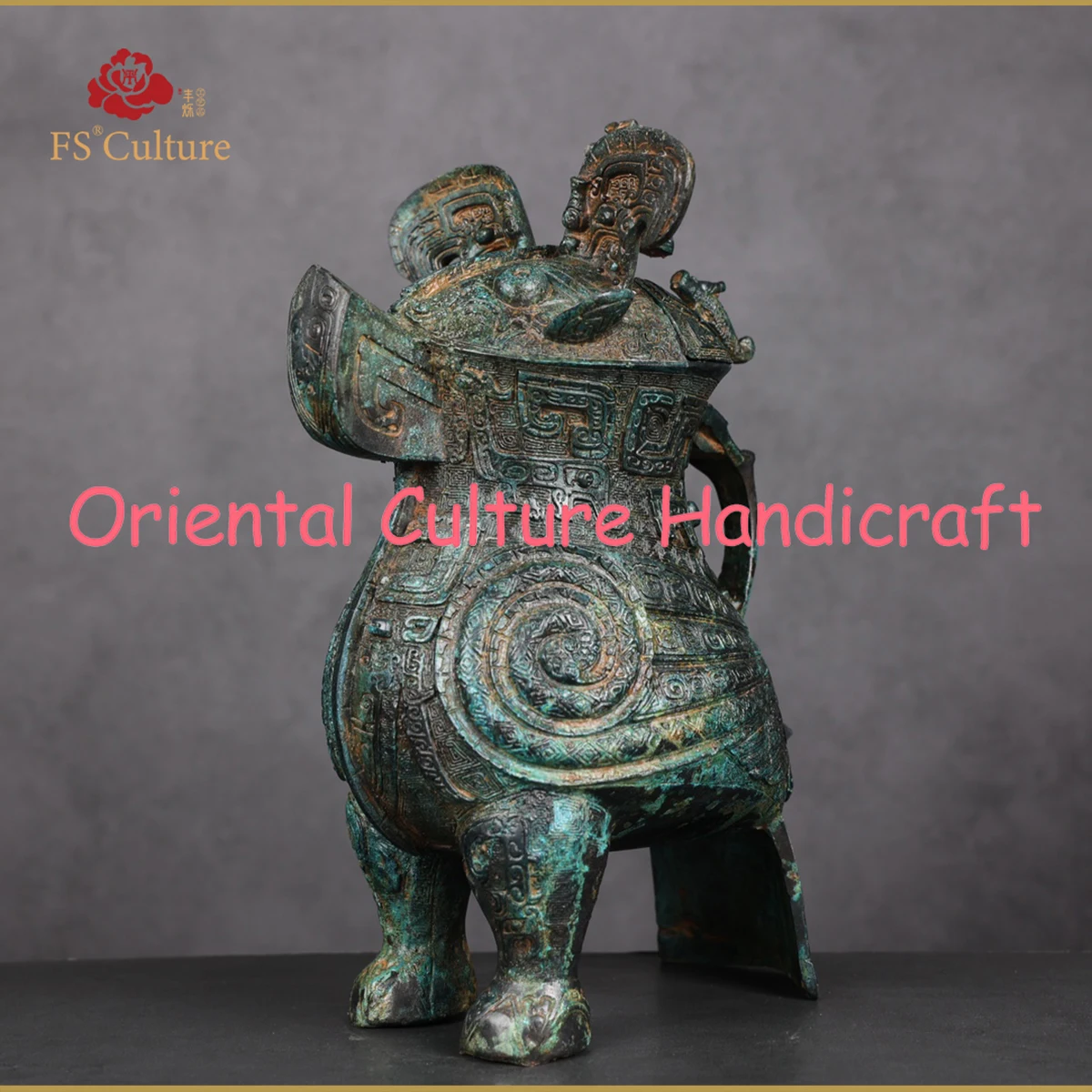 Chinese Shang Dynasty Bronzes, Royal Symbols, Exquisite Handicrafts, Home Furnishings, Suitable For Collection