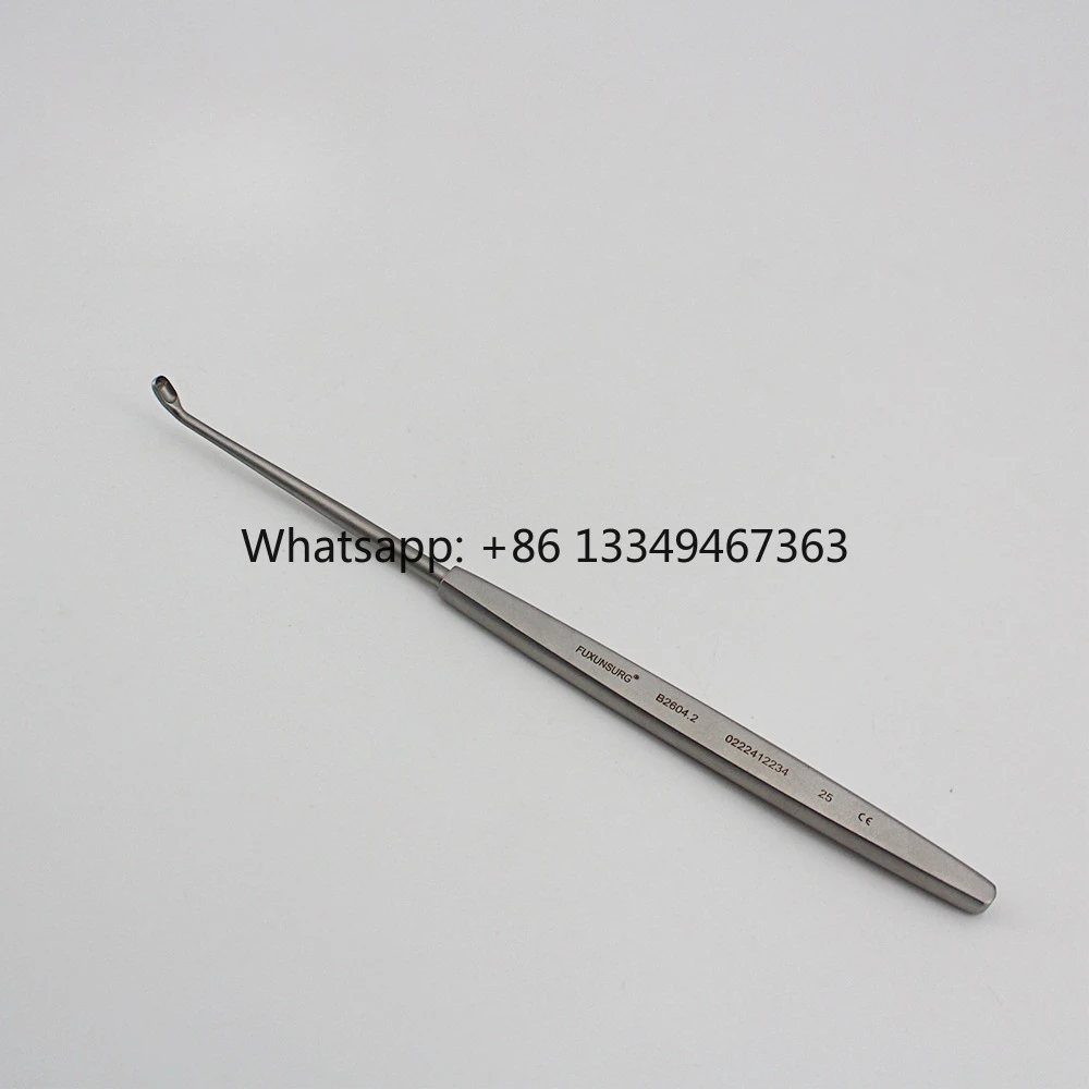 Stainless Steel ENT Base Skull Instruments Manual Power Source Rhinology Nasal Curet Elevator