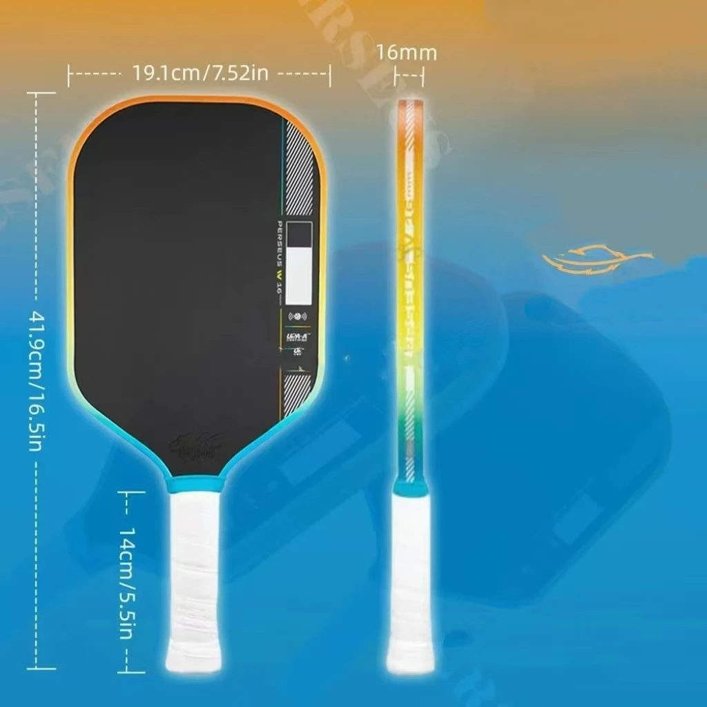 

2025 Summer Daze Perseus4 Pro BEN JOHNS TFP Foam Fill 14mm 16mm Thickness GEN4 Core Toray T700 Carbon Fiber Pickleball Paddles