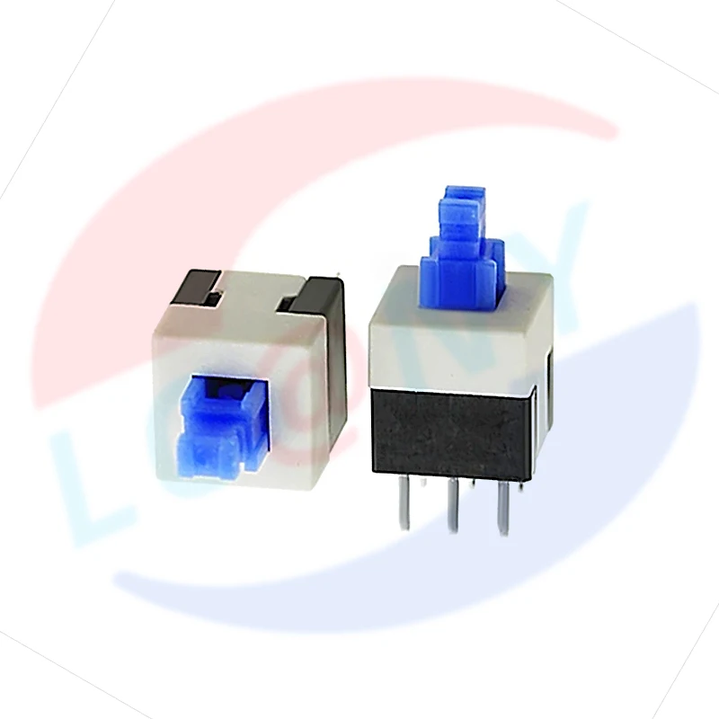 10Pcs Non-Self-Locking Switch / Self-Locking Switch 5.8*5.8 7*7 8*8 8.5X8.5MM Button Key Switch 5.8x5.8mm 7x7mm 8x8mm 8.5x8.5mm