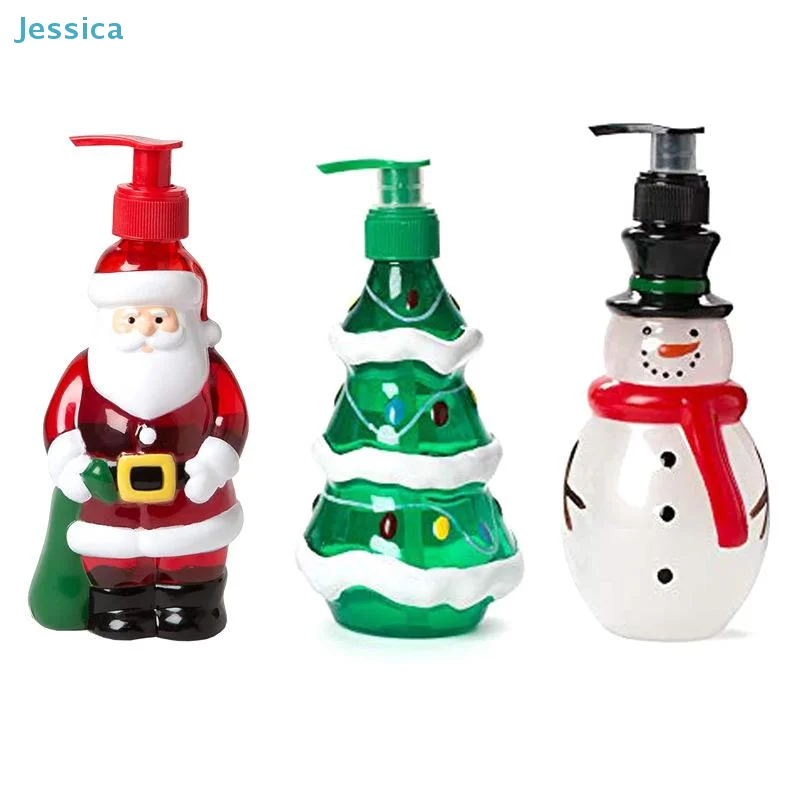 ♥ クリスマスをテーマにしたソープディスペンサー サンタ/ツ - Soap Making Jar のレビューと価格