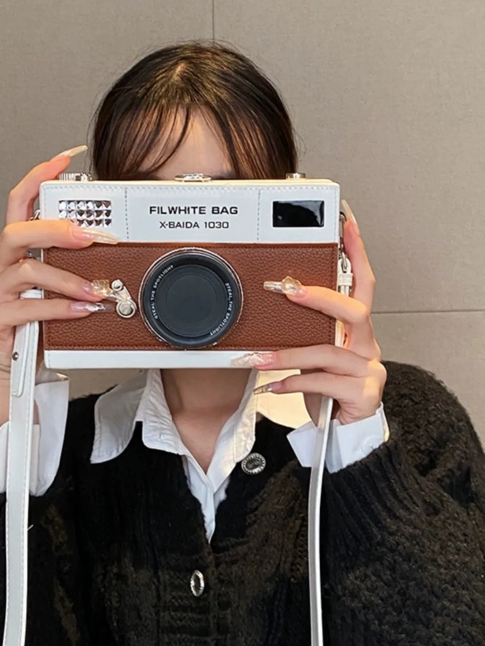 

Hot Sale Camera Crossbady Bag Square Bolsos De Mujer Personalized Teenage Girls Sac Femme Moda Travel Bags for Woman Bolso