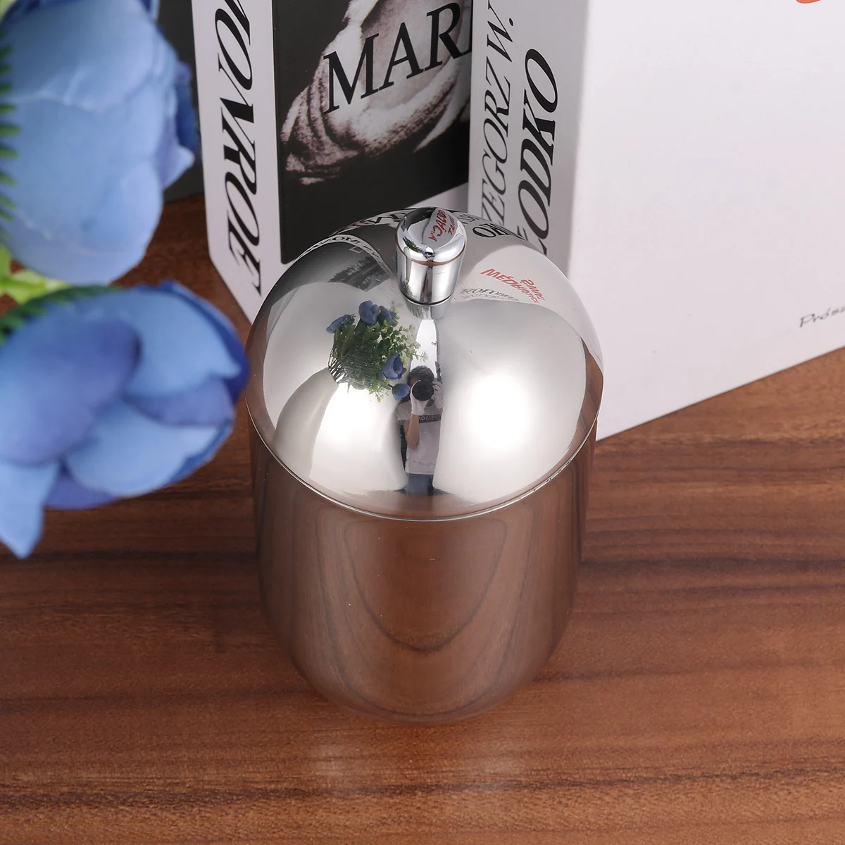 

Cotton Swab Box Stainless Steel Storage Container Bathroom Cans Simple Stylish Tea Coffee Organizer Home Storage Solution