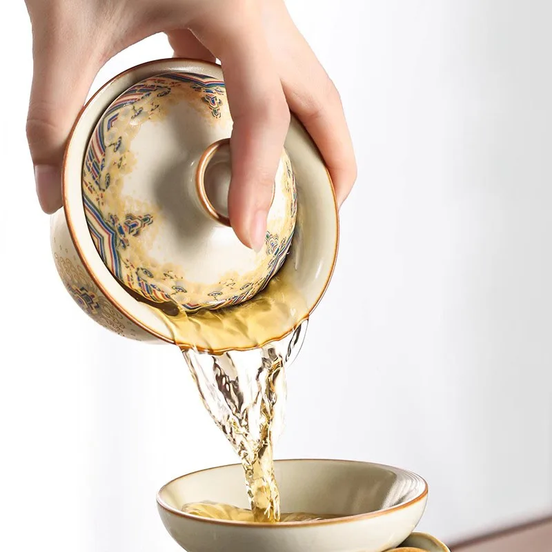 Storage Nordic Tea Tray Ceremony Accessories Luxury Storage Irregular Tea Tray Rectangle Tableware Bandeja Madera Home Products 5