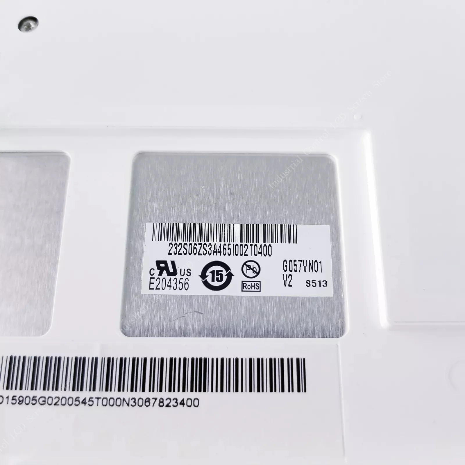 Display lcd original 5, 7 polegadas g057qn01 v1 g057vn01 v2 g057vn01 v.2 g057vn01 v1, novo