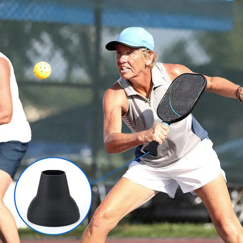 Pickleball Pickleball 2 szt. Gumowa narzędzie do podnoszenia małych elementów Pickleball łatwo przyczepia się do łopatek Pickleball bez pochylania się nad Pickleball Pick