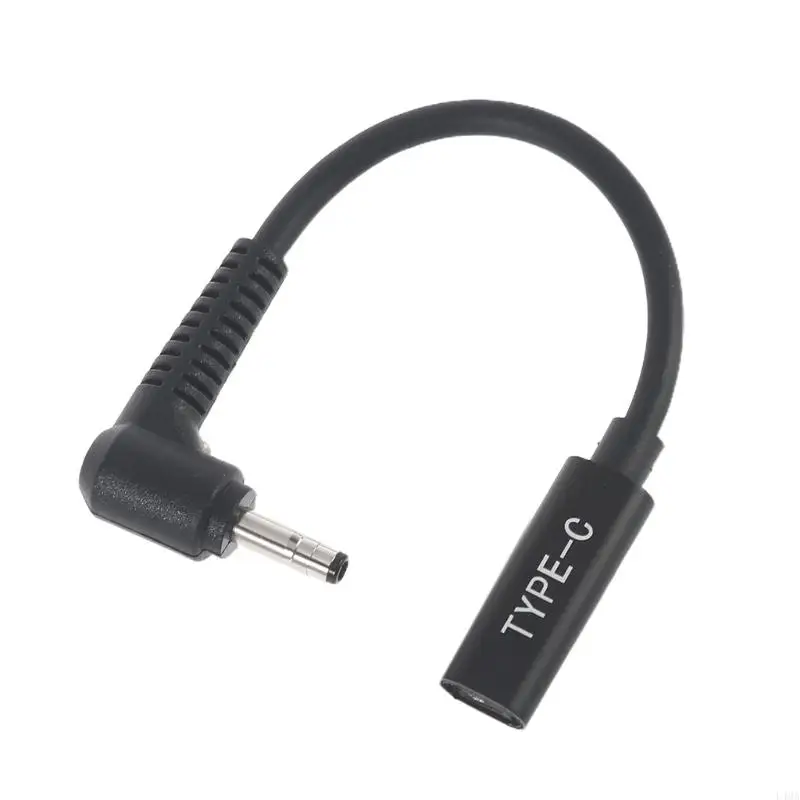 

L4MA Type C Female to for DC 4.0x1.7mm Laptop Interconnects Charging Cord Adapter