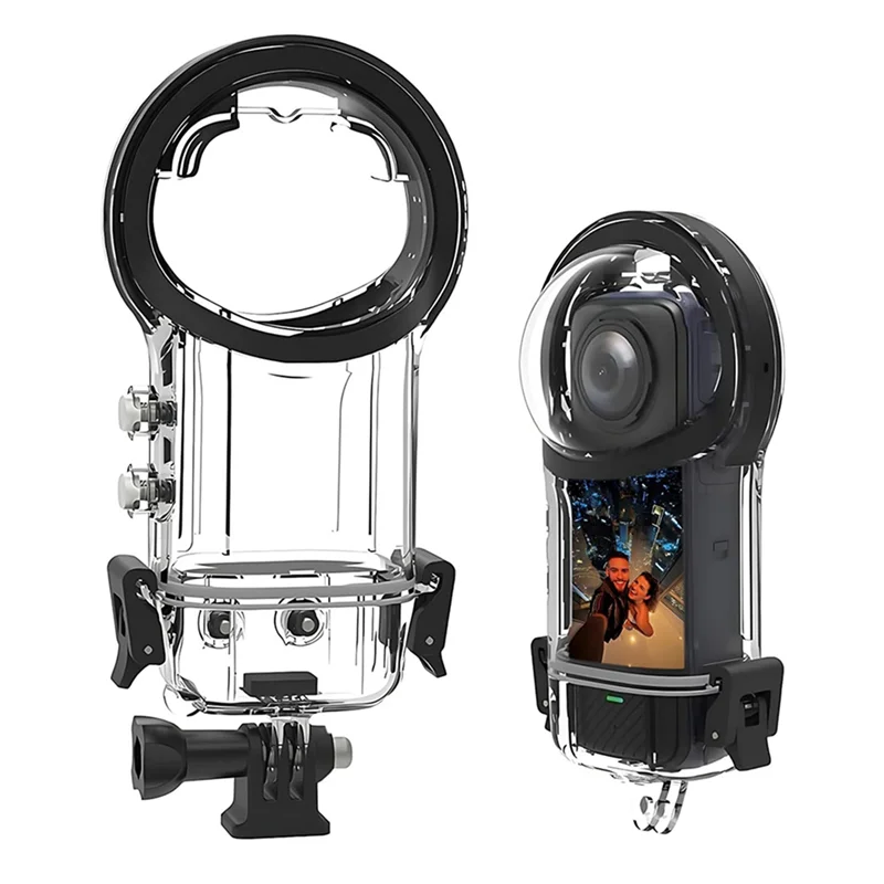 B03B-Invisible Dive Housing Case For Insta360 X5 Waterproof Scratch-Resistant 50M Depth