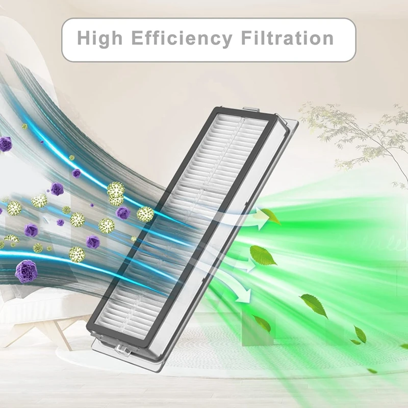 ロボット掃除機アクセサリーキット,メインサイドブラシ,hpaフィルター,集塵機バッグ,クリーニングクロス,Dreame L10s ultraと互換性あり,l10